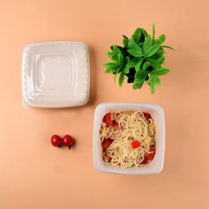 Reusable Custom Molded Pulp Packaging Printing Food Packing Box