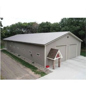 China Safety Steel Structure Cow Shed House Agricultural Farm Steel Building on sale