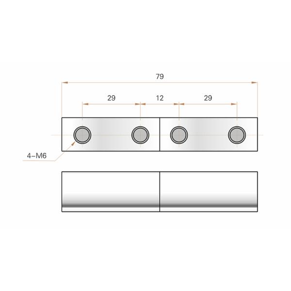 Industrial Electric Cabinet Hardware Hinges Zinc Alloy Material Customized Size