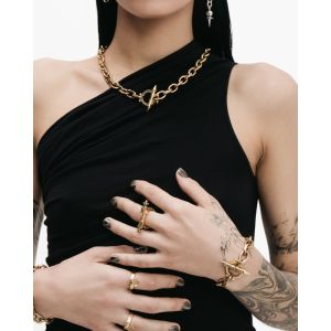 Lobster Clasp Waterproof Bangle Bracelets Synesthesia Gold Chain Bracelet Womens