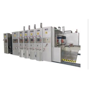 China CE Corrugated Box Glue Flexo Printer Slotter Die Cutter Machine Fully Automatic on sale