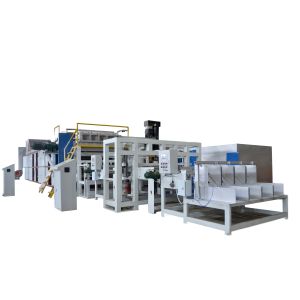 Automatic Rotary Egg Carton Production Line Egg Tray Making Machine With Cast Iron And Steel Structure