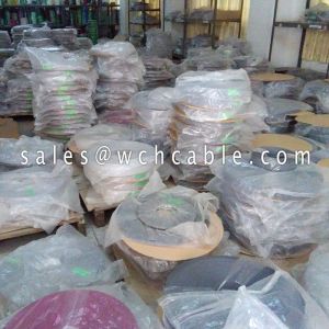 XLPE Flat Ribbon Cable UL21016 #30AWG 6Pins 0.75mm Pitch VW-1