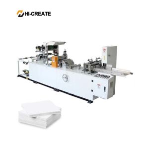 Automatic Paper Napkin Manufacturing Machine 500 - 600 Pcs/Min