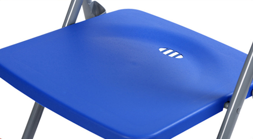 Office Building Stackable Folding Plastic Dining Chair 40*40*78cm for Banquet Events