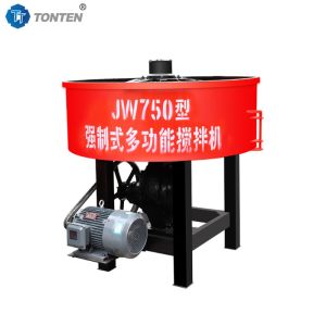 Concrete Cement Mixing Tank Flat Pan Mixing Mixer Machine Vertical