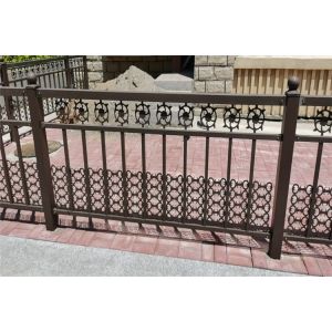 Tubular Garrison Security Fencing For School Factory Railway