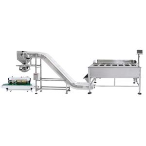 Manual 14 Head Semi Auto Packing Machine For Seafood