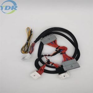 820mm Terminal Connector Crimping Wiring Harness OEM ODM Cable