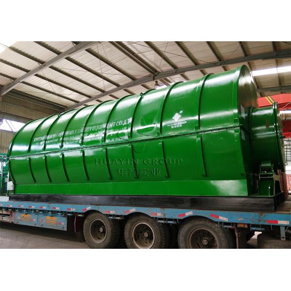 Buy Polythene Waste Plastic Pyrolysis Plant For Rubber And Tires at wholesale prices