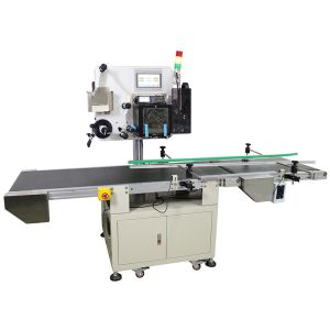 Thermal Paper Roll Rewinding Printing and Labeling Machine with ZEBRA ZE511