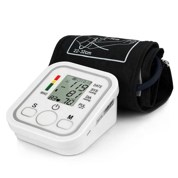 Health Equipment Digital Arm Wrist Blood Pressure Monitor LCD Display 99 Date Memory Economic BPM First Aid Equipment