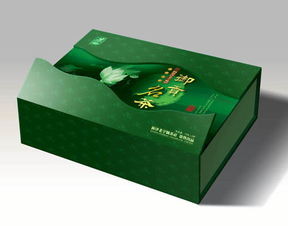 High-end popular paper green tea packaging gift box