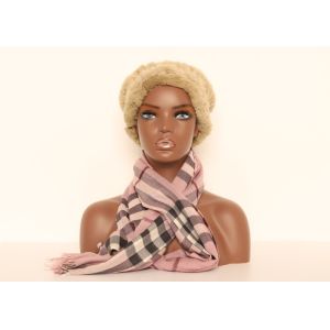 42cm Height Female Mannequin Head With Shoulders Long Lasting