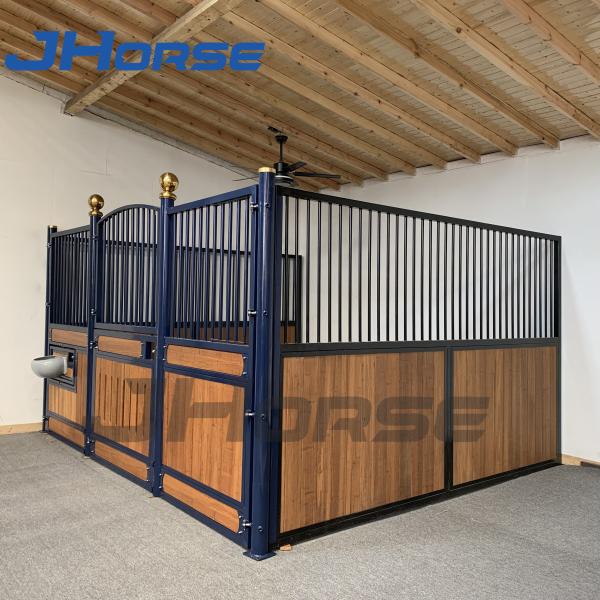 Buy Europe Style Prefabricated 10 Foot Horse Stall Fronts Building Material at wholesale prices
