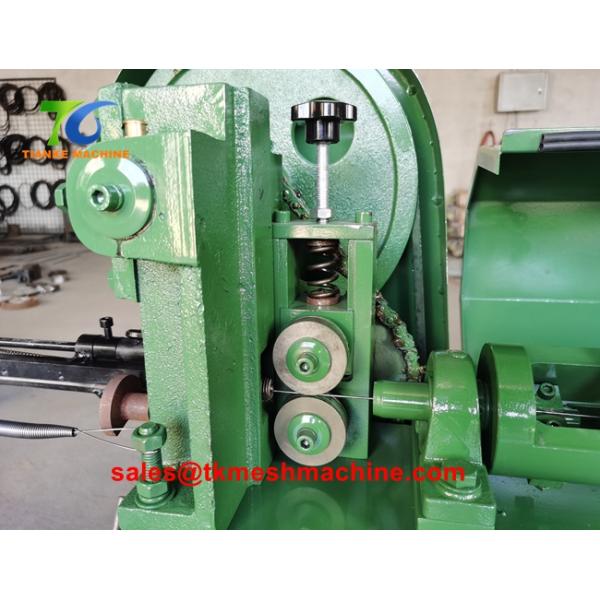 Mechanical Galvanized Steel 1-2.5mm Wire Straightening And Cutting Machine