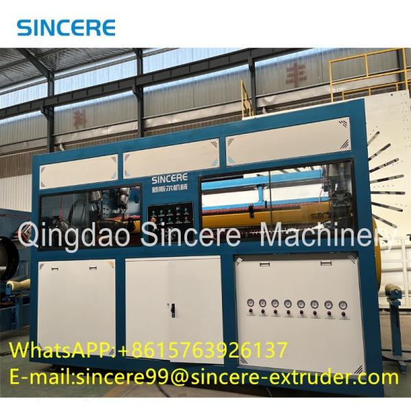 Water Gas Supply Plastic Pipe Extrusion Line HDPE PE PP Corrugated Pipe Extruder