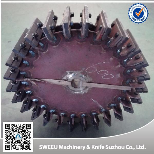 High Performance Disc Pulverizer Blade HRC 56-58 Hardness Anti - Wear