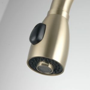 Gold Colour cupc kitchen faucet with PVD