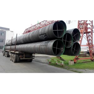 Quality ASTM A252GR.3 High Tensile Spiral Pipes Used in Pile fabrications for sale