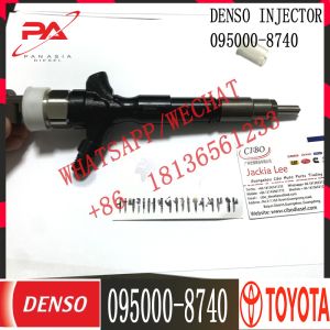 095000-8740 Diesel Common Rail Fuel Injector 23670-09360 For TOYOTA 2KD-FT