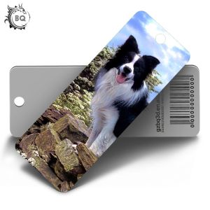 Custom Lovely Dog Lenticular 3D Animal Bookmarks With Tassel For Gifts And