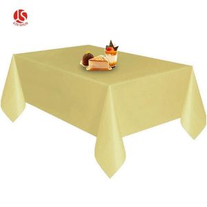 Plastic Tablecloth 5 Pack Red Disposable Rectangle Waterproof Party disposable
