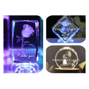 High Precise Laser Engraving Machines For Acrylic / Crystal / Glass