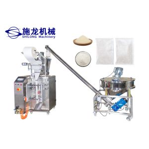 China 1.5kw Hot Pot Heating Non Woven Bag Packing Machine Powder Sachet Ultrasonic on sale