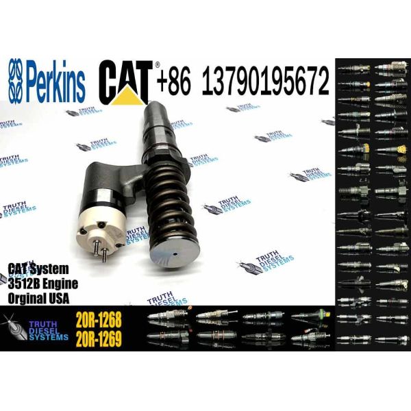 High quality diesel fuel injector 392-0204 3920204 20R1268 20R-1268
