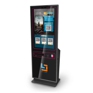 Museum ticket cinema interactive touch infotainment kiosk ticket printer Kiosk