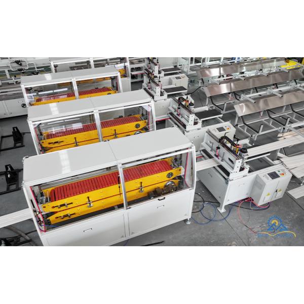 Sinohs HSJZ 53/128 PVC Wall Panel Making Machine/ WPC Fluted Panel Making Machine