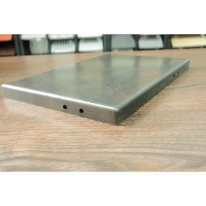 Quality Flat White Aluminium Composite Sheet Veneer Cladding for sale