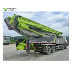 Quality 230mm Pump Cylinder Diesel Second Hand Boom Truck 700L for sale