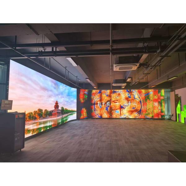 Buy Ultra Slim Indoor Fixed LED Video Display Wall with Front Maintenance Service 500*750mm 500*1000mm LED Panel at wholesale prices