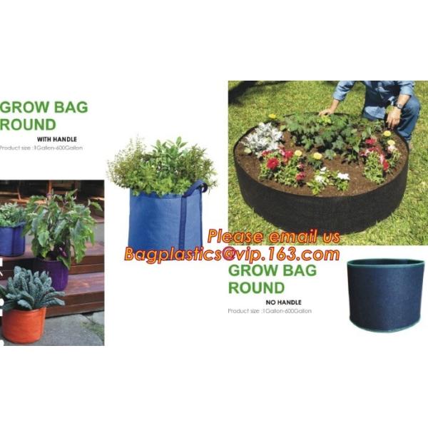 Buy grow bag round, square grow bag, round grow bag, root control bag non woven planting green grow bags, port, cans,tray pa at wholesale prices