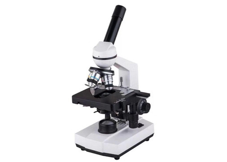 115x125mm Lab Biological Microscope 40X 100X Oil Monocular Compound Microscope