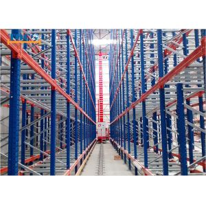 Smart ASRS Automated Storage Retrieval System , Industrial Warehouse Racking