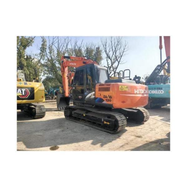 Transport Length 7.6m Hitachi ZX120-6 Used Excavator Heavy Loader Machine Japan