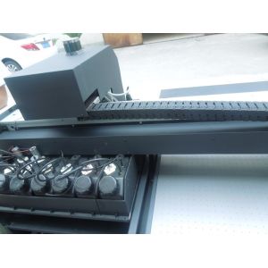 Steel Frame UV LED Printing Machine Automatic Digital Flatbed Printer