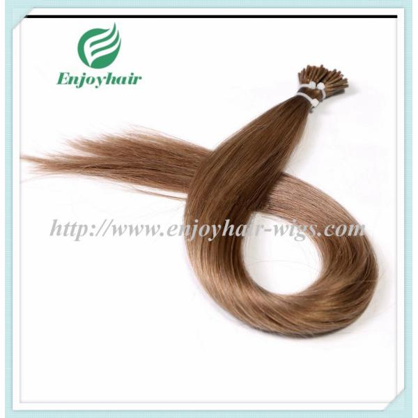 Pre-Bonded Hair 10"-28" 100s/pack 10# color Straight Human Hair Brazilian hair