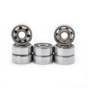Peek Cage Si3n4 Hybrid Ceramic Bearings S623C 3x10x4mm