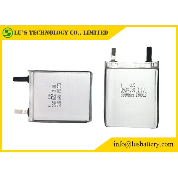 Buy CP604050 3000mah RFID Lithium Battery 3V For PCB Board at wholesale prices