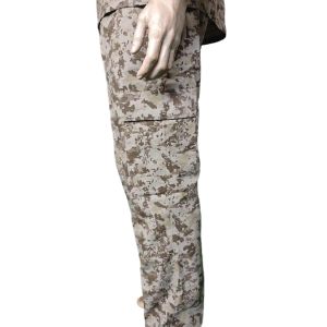BDU Desert Digital Camo Uniform Set ndash 10 Strategic Pockets for Functionality