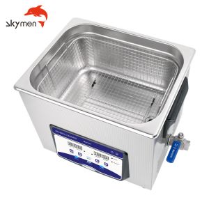 240W Benchtop Ultrasonic Cleaner Degas Heating 40KHz 10L Power Adjustable