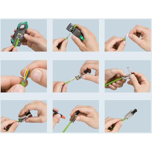 Siemens 6XV1840-2AT20 PLC 100% Original Brand New In Stock IE FC TP Standard Cable GP (Type A)