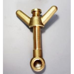 Quality Brass eye bolts, Custom CNC Brass Connector Products, made in China professional manufacturer for sale