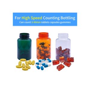 100BPM Capacity Softgel Capsule Tablet Counting Machine With Touch Screen