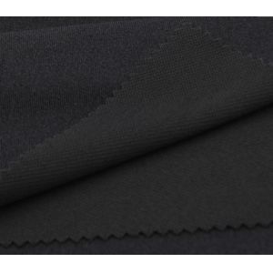 Anti - Pilling Circular Knit Fabric , Woven - Like 100 Polyester Knit Fabric