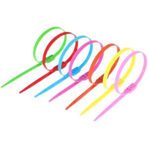 China Heat Resistant Nylon Cable Tie 300mm Themed Color For Playground Steel Pole on sale
